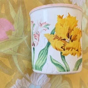 True vintage shabby chic wildflower coffee mug